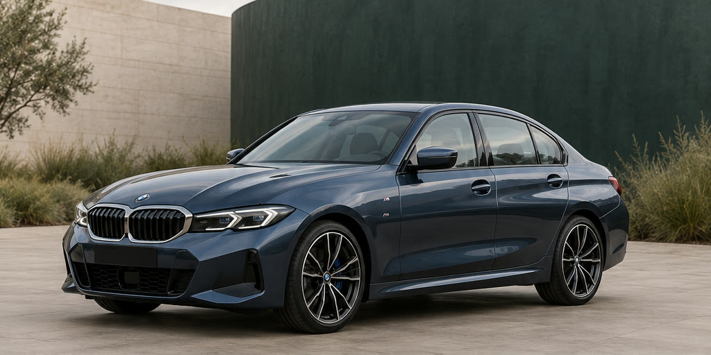 BMW 330Li M Sport, передний ракурс