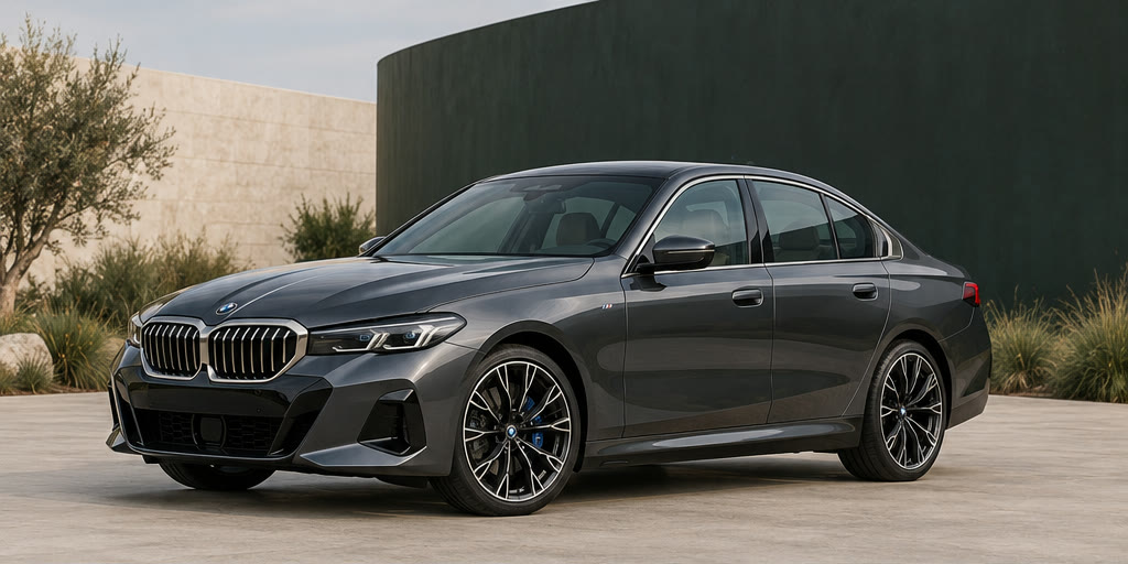 BMW 530Li M Sport, передний ракурс
