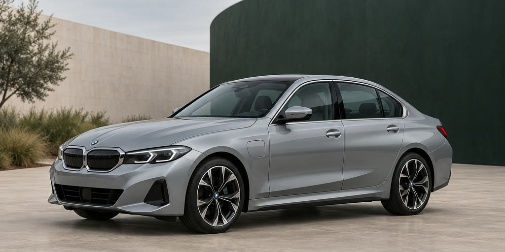 BMW i3 eDrive35L, передний ракурс