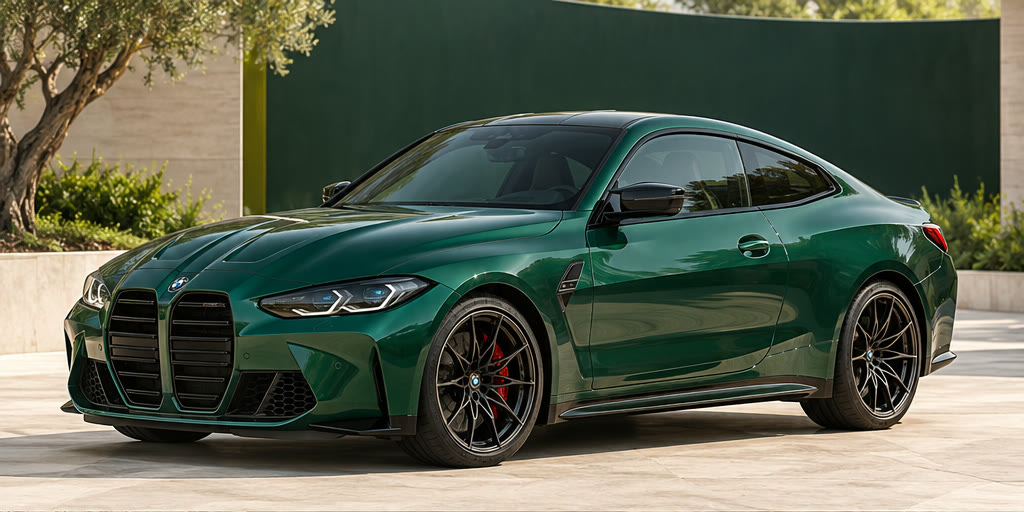 BMW M4 Competition, передний ракурс