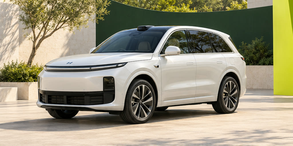 Li Auto L6 Pro, передний ракурс