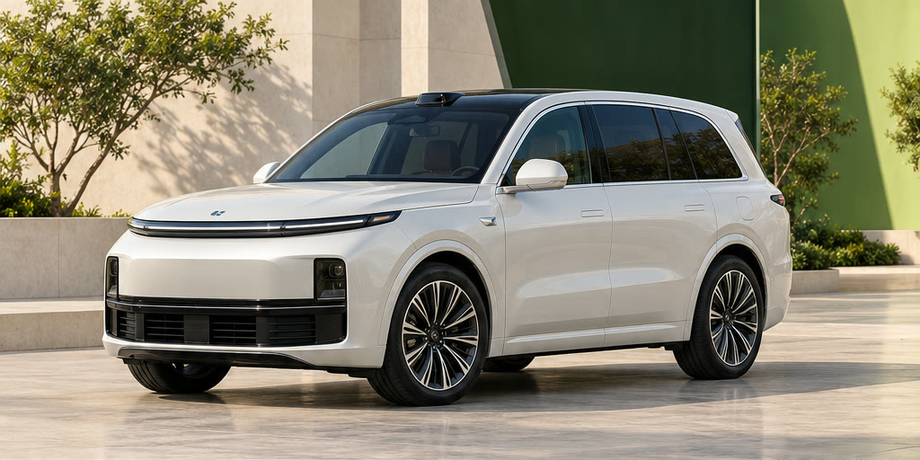 Li Auto L8, передний ракурс