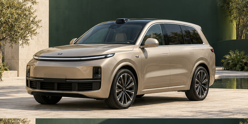 Li Auto L8 · семейная версия, передний ракурс