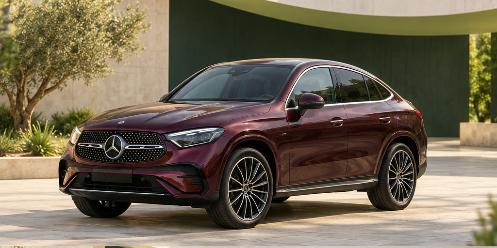 Mercedes-Benz GLC Coupé, передний ракурс