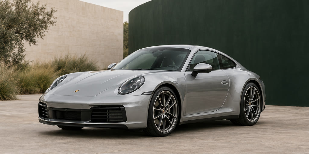 Porsche 911 Carrera, передний ракурс