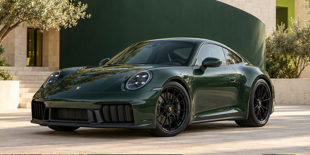 Porsche 911 Carrera GTS, передний ракурс