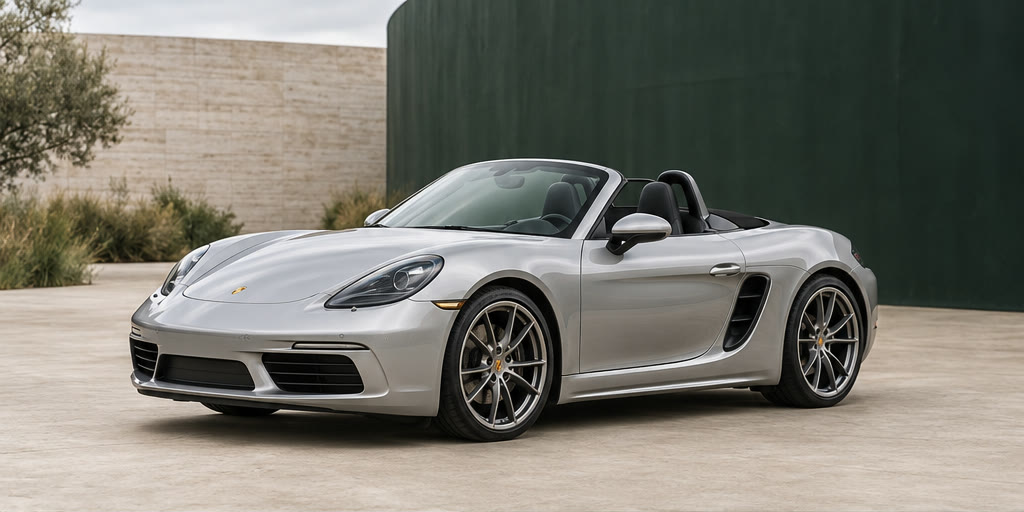 Porsche 718 Boxster, передний ракурс