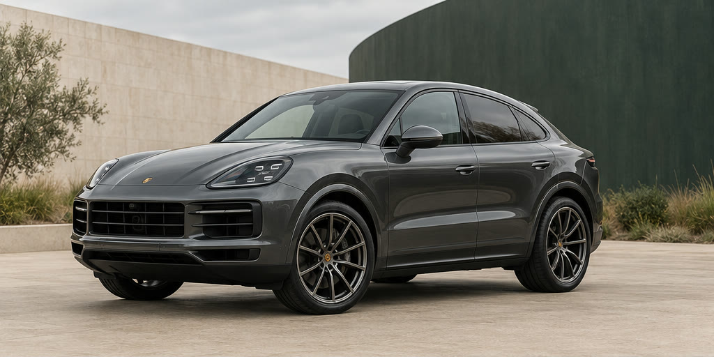 Porsche Cayenne Coupé, передний ракурс