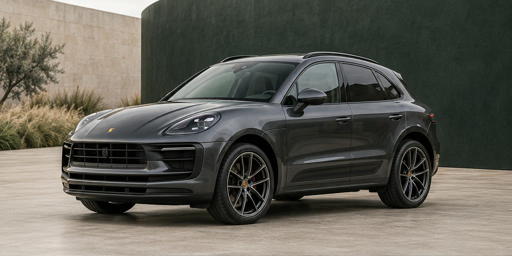 Porsche Macan, передний ракурс