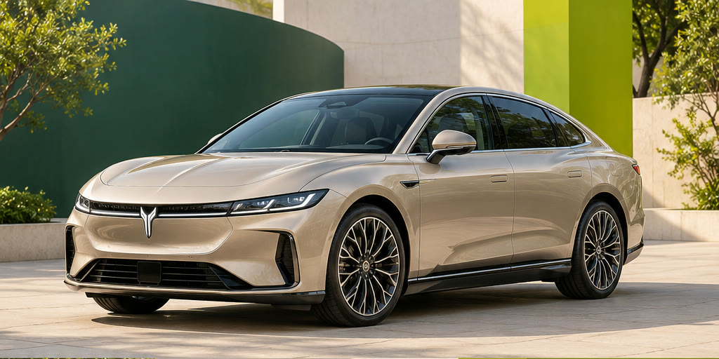 Voyah Passion EV, передний ракурс