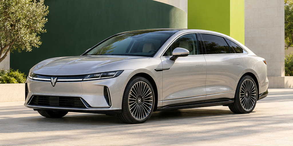 Voyah Passion L, передний ракурс
